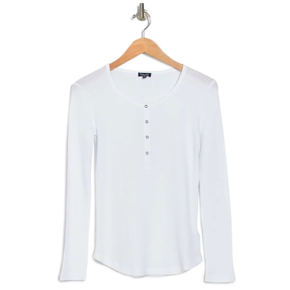 Splendid Long Sleeve Thermal Henley - NWT